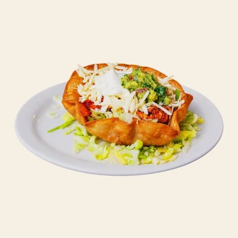 Chicken Fajita Taco Salad
